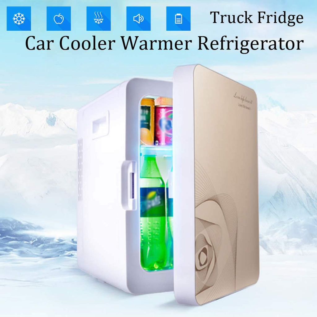 KROAK 20L Portable Car Home Use Mini Réfrigérateur Cooler Warmer Dual-use Réfrigérateur Box Temperature Control 12V/220V