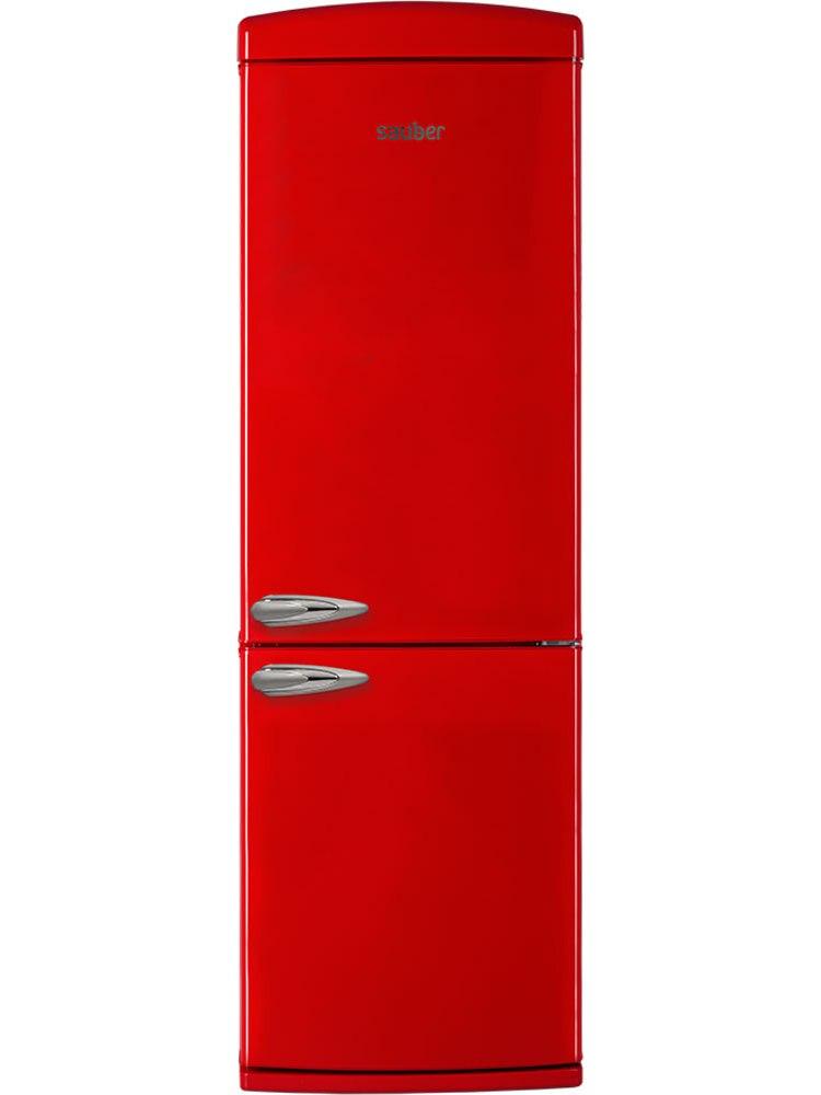 Réfrigérateur combi Sauber Red Scr190R A + High 190 Cm Width 60 Cm