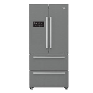 American refrigerator Beko GNE60521X 182 cm Class A +