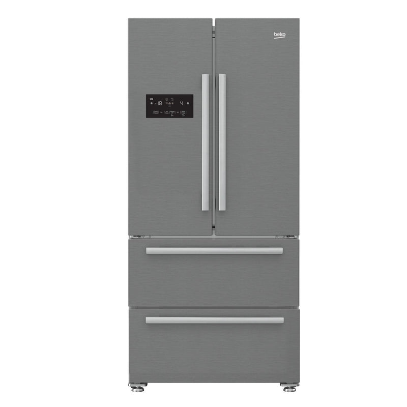 American refrigerator Beko GNE60521X 182 cm Class A +