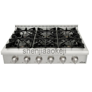 Stainless Steel Kitchen appliance gas burner stove Household Gas stove 36 inch embedded gas cooking stove 110v/120V220v 1PC