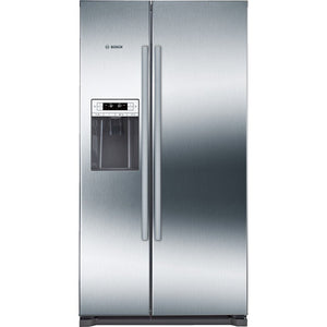 American refrigerator Bosch KAI90VI20 Inox 1.77 m Class A +