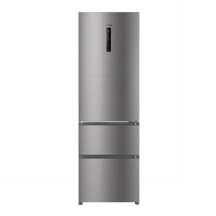 Réfrigérateur Combine Haier AFE635CHJ Total No Frost A + 190cm titanium performance