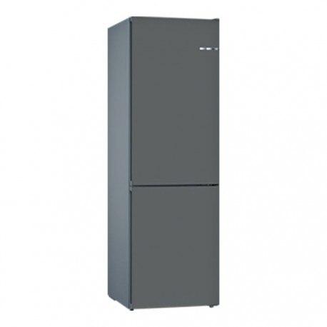 Réfrigérateur combi Bosch KVN39IG3B NoFrost 203cm TO ++ Gray