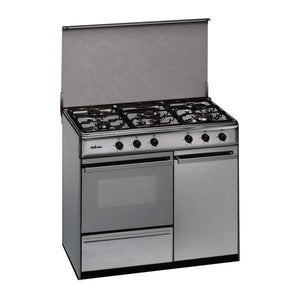 Cuisinière au gaz butane Meireles 90 cm 114 L Inox White (5 Stoves)