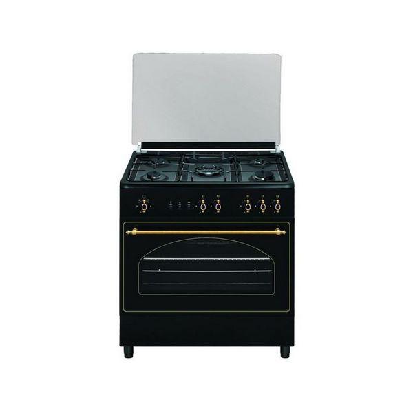 Gaziniere Vitrokitchen RU9060 90 cm 110 L Anthracite (5 Stoves)